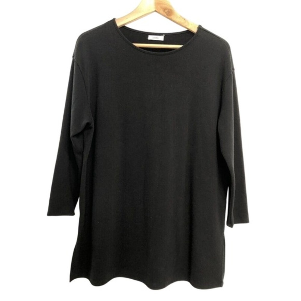 Storq Womens Maternity Crewneck Sweater Jumper Size 1 Large Pullover Minimalist‎